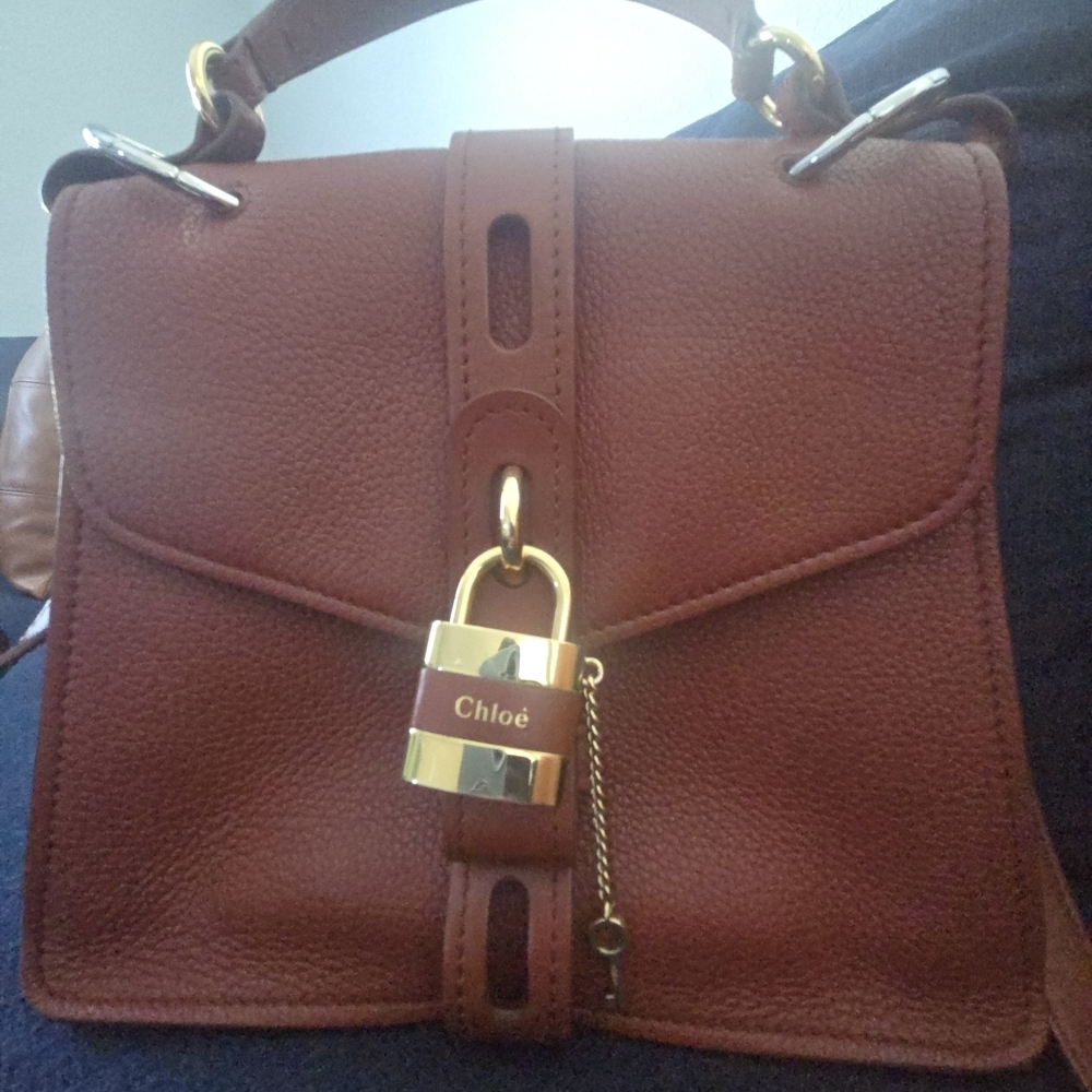 Chloé Aby Medium Leather Bag – Brown EUC - Picture 3 of 17